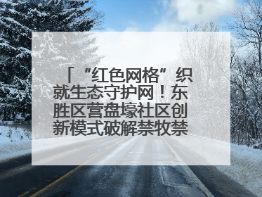 “红色网格”织就生态守护网！东胜区营盘壕社区创新模式破解禁牧禁垦难题