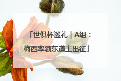 世俱杯巡礼｜A组：梅西率领东道主出征