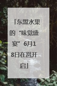 东盟水果的“味觉盛宴”6月18日在邕开启