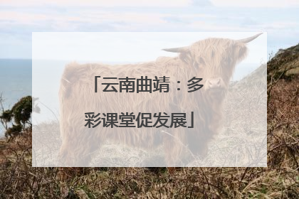 云南曲靖：多彩课堂促发展