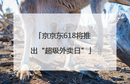 京京东618将推出“超级外卖日”