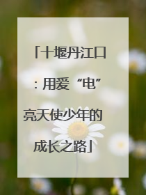 十堰丹江口：用爱“电”亮天使少年的成长之路