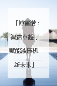 博雷诺：智造卓越，赋能液压机新未来