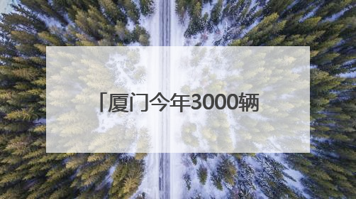 厦门今年3000辆爱心车护航高考生