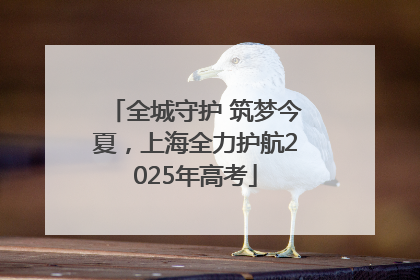 全城守护 筑梦今夏，上海全力护航2025年高考