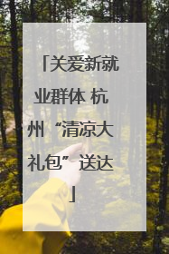 关爱新就业群体 杭州“清凉大礼包”送达