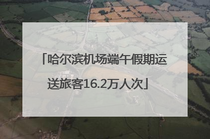 哈尔滨机场端午假期运送旅客16.2万人次
