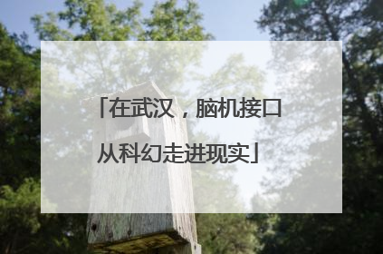 在武汉，脑机接口从科幻走进现实