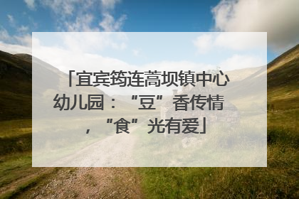 宜宾筠连蒿坝镇中心幼儿园：“豆”香传情，“食”光有爱