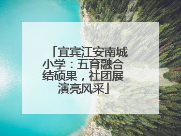 宜宾江安南城小学：五育融合结硕果，社团展演亮风采