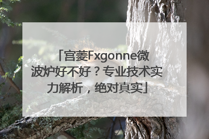 宫菱Fxgonne微波炉好不好？专业技术实力解析，绝对真实