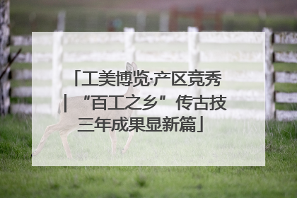 工美博览·产区竞秀｜“百工之乡”传古技 三年成果显新篇