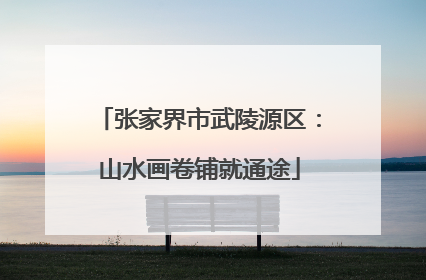 张家界市武陵源区：山水画卷铺就通途