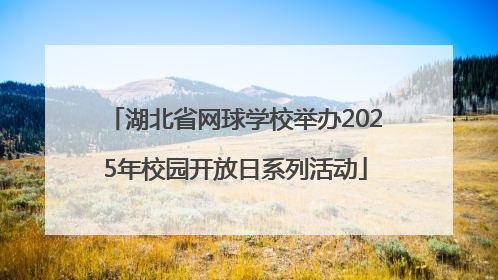 湖北省网球学校举办2025年校园开放日系列活动