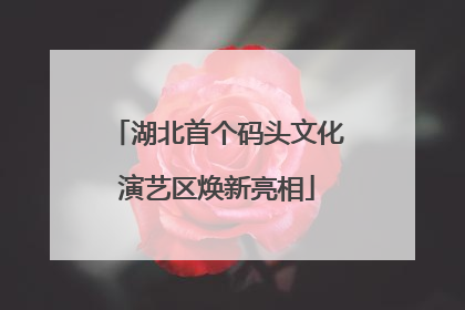湖北首个码头文化演艺区焕新亮相