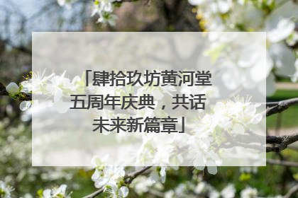 肆拾玖坊黄河堂五周年庆典，共话未来新篇章
