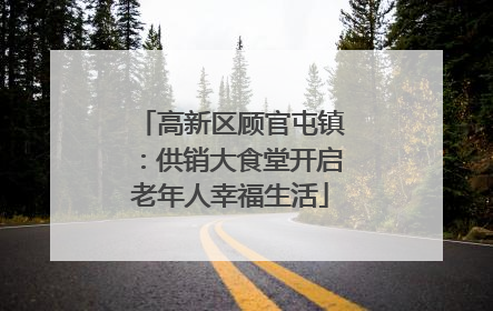 高新区顾官屯镇：供销大食堂开启老年人幸福生活