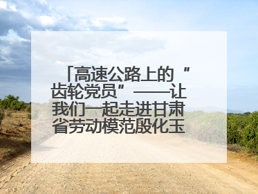 高速公路上的“齿轮党员”——让我们一起走进甘肃省劳动模范殷化玉的故事