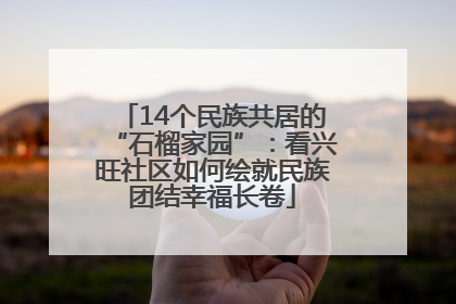 14个民族共居的“石榴家园”：看兴旺社区如何绘就民族团结幸福长卷