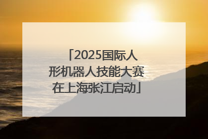 2025国际人形机器人技能大赛在上海张江启动