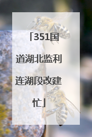 351国道湖北监利连湖段改建忙