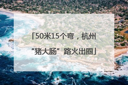 50米15个弯，杭州“猪大肠”路火出圈